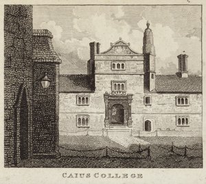Caius College, a Cambridge-i Egyetem része alkotó: English School