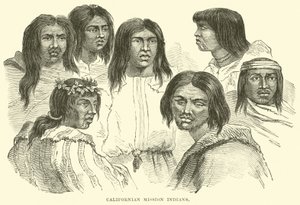 Kaliforniai missziós indiánok alkotó: English School