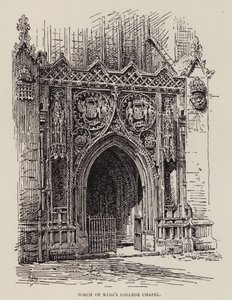 Cambridge: Porch of King