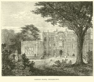 Camden Place, Chislehurst, 1870. szeptember alkotó: English School