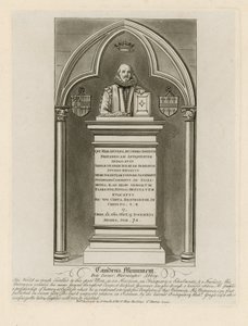 Camden emlékmű a Poets Cornerben alkotó: English School