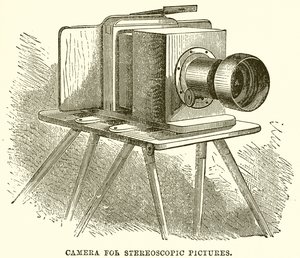 Kamera für stereoskopische Bilder
