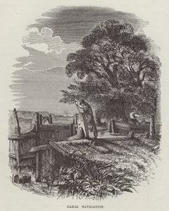 Csatorna navigáció (metszet) alkotó: English School