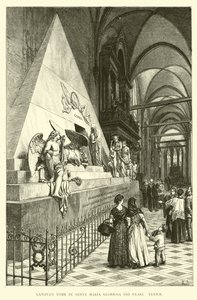 Canovas sírja a velencei Santa Maria Gloriosa dei Frariban