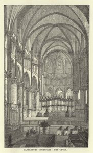 Canterbury katedrális, a kórus alkotó: English School