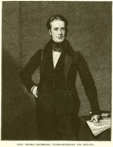 Thomas Drummond százados, írországi helyettes államtitkár alkotó: English School