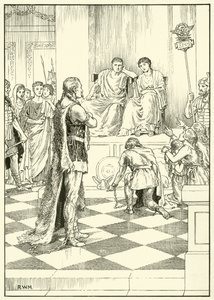 Caractacus (tinta papíron) alkotó: English School