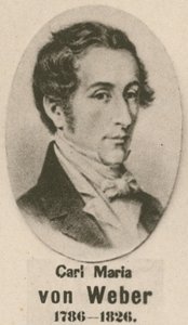 Carl Maria von Weber (metszet) alkotó: English School