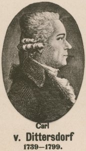 Carl von Dittersdorf (metszet) alkotó: English School