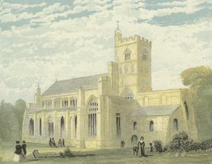 Carlisle katedrális, északnyugati kilátás alkotó: English School