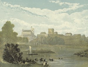 Carlisle katedrális, délnyugati kilátás alkotó: English School