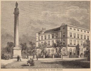 Carlton House, a porosz nagykövet rezidenciája alkotó: English School