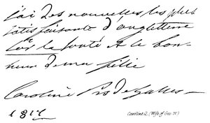 Caroline Q (Geo felesége: IV) alkotó: English School