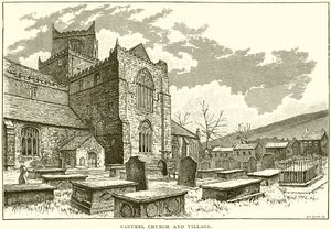 Cartmel templom és falu alkotó: English School
