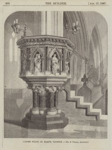 Faragott szószék, St Mary