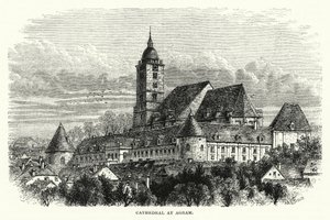 Agrami székesegyház (metszet) alkotó: English School