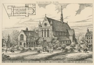 Katolikus apostoli templom Camberwellben alkotó: English School
