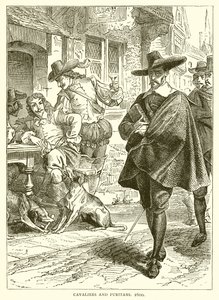 Cavalierek és puritánok. 1600 alkotó: English School