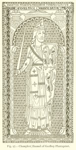 Geoffrey Plantagenet Champleve zománc alkotó: English School