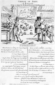 Étrendváltás, Ballada, 1757 alkotó: English School