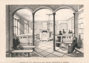 A varsói zsidó hittérítők intézetének kápolnája alkotó: English School