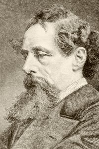Charles Dickens (litho) alkotó: English School