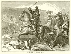 I. Károly Nasebyben, 1645