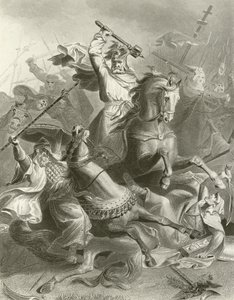 Charles Martel a Tours-ban alkotó: English School