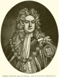 Charles Montague, Halifax grófja alkotó: English School