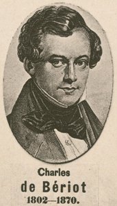 Charles de Beriot (metszet) alkotó: English School