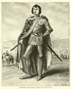 Kiütéses Károly, Burgundia hercege alkotó: English School