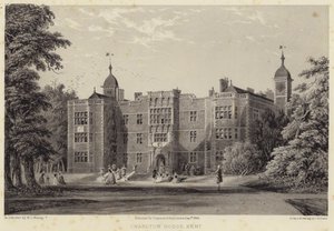 Charlton House, Kent (metszet) alkotó: English School