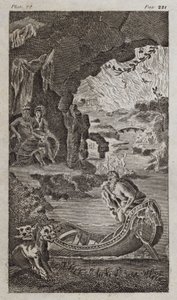 Charon (metszet) alkotó: English School