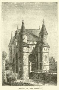 Chateau of Lille Gateway (metszet) alkotó: English School