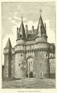 Chateau of Vitre Gateway (metszet) alkotó: English School