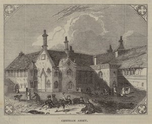 Chetham Abbey (metszet) alkotó: English School