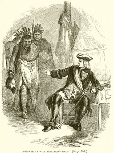 Chickasaws spanyol fejjel alkotó: English School