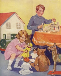 Játékos gyerekek (színes litó) alkotó: English School