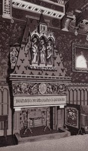 Kéménydarab, Cardiff Castle (litho) alkotó: English School