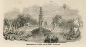 Kínai pagoda és híd a St James