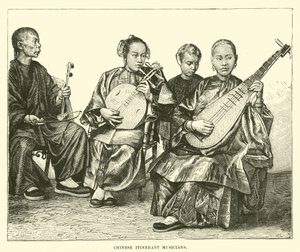 Kínai vándorzenészek alkotó: English School