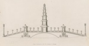Kínai pagoda és híd, St James