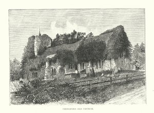 Chingford Old Church (metszet) alkotó: English School