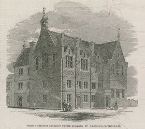 Christ Church Kerületi Felső Iskolák alkotó: English School