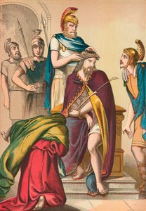 A tövissel megkoronázott Krisztus alkotó: English School