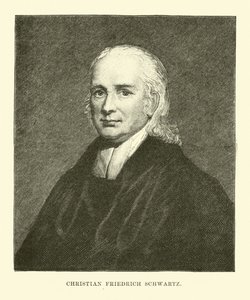 Christian Friedrich Schwartz alkotó: English School