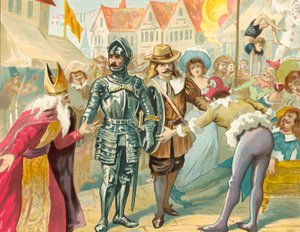 Christian és Faithful áthalad a Vanity Fairen, ellenállva a babonának és a komolytalanságnak alkotó: English School