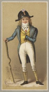 Karácsonyi üdvözlőlap (chromolitho) alkotó: English School