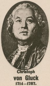 Christoph von Gluck (metszet) alkotó: English School