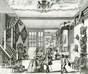 Christopher Gibson, bútorkészítő (metszet) alkotó: English School